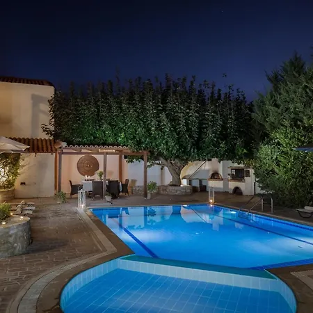 Exclusive Crete Asteri 4 Bedroom Private Pool Rethymnon 别墅 Astérion